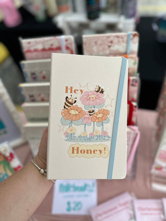 Hey Honey Dotted Journal