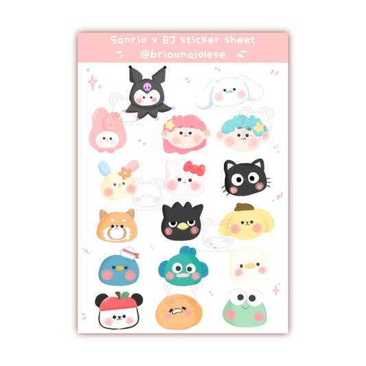 Sanrio Sticker Sheet